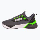 PUMA Retaliate 3 puma black/green moon/green glare running shoes