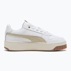 PUMA Carina Street Lux women's shoes puma white/desert dust/puma gold