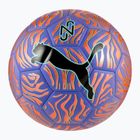 PUMA Neymar Jr. football. Graphic orange poppy/puma black size 5