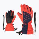 ZIENER Laval Aquashield AW fiery red children's ski glove