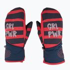 ZIENER Children's Ski Gloves Liwani Aquashield PR Mitten fiery red