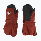 ZIENER Lanup Aquashield AW Minis woody brown children's ski glove