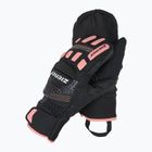 ZIENER Children's Ski Gloves Luron Aquashield PR Mitten black/pink vani