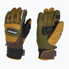 Men's ski glove ZIENER Guard GTX + Gore Grip PR alpine dark/brown