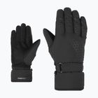 Women's Ski Gloves ZIENER Kisar Aquashield black
