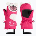 Children's ski gloves ZIENER Lanimalo-Z pop pink