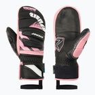 Children's ski gloves Ziener Lopaki-Z AS PR Mitten black/pink vanilla