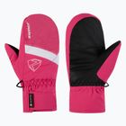 Children's ski gloves ZIENER Levin-Z GTX Mitten tie dye pop pink