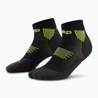 CEP Women's Compression Socks Run Low Cut 5.0 black/lime
