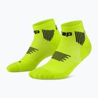 Women's compression socks CEP Run Low Cut 5.0 lime/black