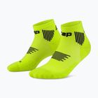 Men's compression socks CEP Run Low Cut 5.0 lime/black
