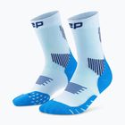 Men's compression socks CEP Run Mid Cut 5.0 blue/ice