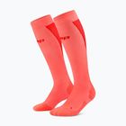 Men's socks CEP Ultralight Tall 4.0 neon coral/red