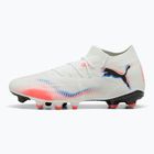 PUMA Future 8 Match FG/AG men's football boots puma white/puma black/glowing red