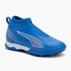 PUMA Ultra 6 Match+ LL TT + Mid Jr children's football boots ultra blue/puma white/glowing red