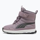 PUMA Evolve Boot AC+ PS plum jam/shadow gray children's snow boots
