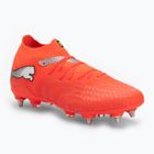 Men's football boots PUMA Future 9 Pro MxSG glowing red/puma white/puma black/puma silver