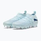 Children's football boots PUMA Future 9 Match FG/AG Jr icy blue/puma white/blue jewel