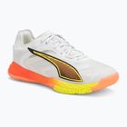 Handball shoes PUMA Accelerate Nitro SQD 4 Game On puma white/glowing red/ultra blue