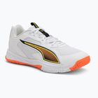 Handball shoes PUMA Accelerate Pro 4 Game On puma white/glowing red/ultra blue