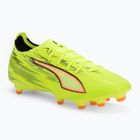 Football boots PUMA Ultra 6 Match FG/AG yellow alert/puma black/glowing red/lime squeeze