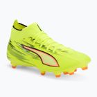 Football boots PUMA Ultra 6 Match + FG/AG yellow alert/puma black/glowing red/lime squeeze
