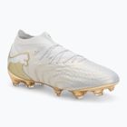 Football boots PUMA Future 9 Ultimate FG puma white/metallic gold