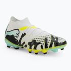 Football boots PUMA Future 9 Match Ctivity Fg/Ag yellow alert/mint jelly/puma white/puma black