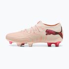 Football boots PUMA Future 9 Ultimate Low FG sugared almond/puma white/ultra red/puma black