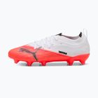 Children's football boots Puma Ultra Nitro 7 Ultimate FG/AG Jr ultra red/puma black/puma white