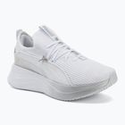 Women's shoes PUMA Softride Sabrina Polished Chrome puma white/silver mist/puma silver