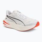 Women's running shoes Puma Deviate Pure Nitro puma white/ultra red