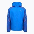 Men's running jacket Puma Run Favorite Woven Jacket blue/fire orchid