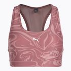 PUMA Mid Impact 4Keeps Graphic PM future pink/marbelized fitness bra