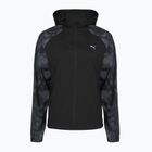 Women's running jacket Puma Run AOP Favorite Woven Jacket black