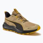 PUMA Reflect Lite Trail running shoe prairie tan/yellow sizzle/puma black