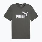 Men's PUMA Es Logo Tee (S) mineral gray T-shirt