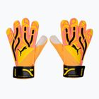 PUMA Ultra Play RC goalkeeper gloves sunset glow/sun stream/puma black