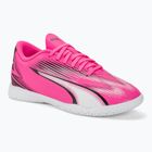 PUMA Ultra Play TT Jr children's football boots poison pink/puma white/puma black