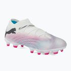 PUMA Future 7 Pro+ FG/AG football boots puma white/puma black/poison pink