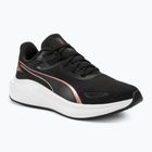 PUMA Skyrocket Lite puma black/puma white/rose gold running shoes