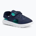 PUMA Evolve AC Inf children's sandals puma navy/sparkling green/puma white