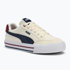 PUMA Court Classic Vulc FS children's shoes warm white/puma navy/sugared almond