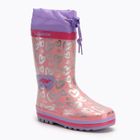 KangaROOS K-Rain lavender / metallic heart children's wellingtons