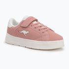 KangaROOS K-GK Milky EV rosewater/white children's shoes