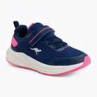 Children's shoes KangaROOS K-RDK Fam EV bellewether blue/neon pink