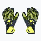 Uhlsport Prediction Soft Pro goalkeeper gloves black/white/fluo orange