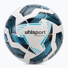 Uhlsport Fairtrade Top Training Addglue football white/black/fluo blue size 4