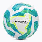 Football uhlsport Lite Soft 350 white/light blue/fluo yellow size 5