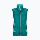 Women's hiking sleeveless ORTOVOX Swisswool Piz Boe green 6114000057
